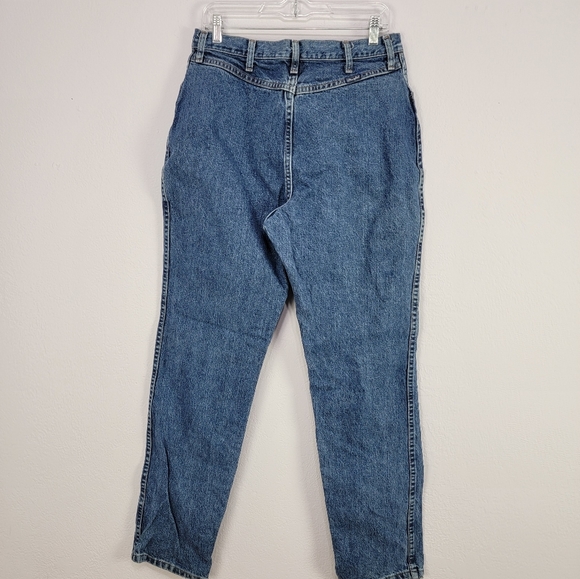 Vintage 80s Wrangler 13MWZ High Rise Straight Leg Jeans Women's "32" USA - Picture 11 of 15